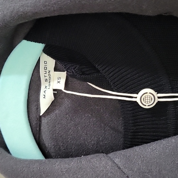 NWT Max Studio Long Coat in Gray - Picture 3 of 7